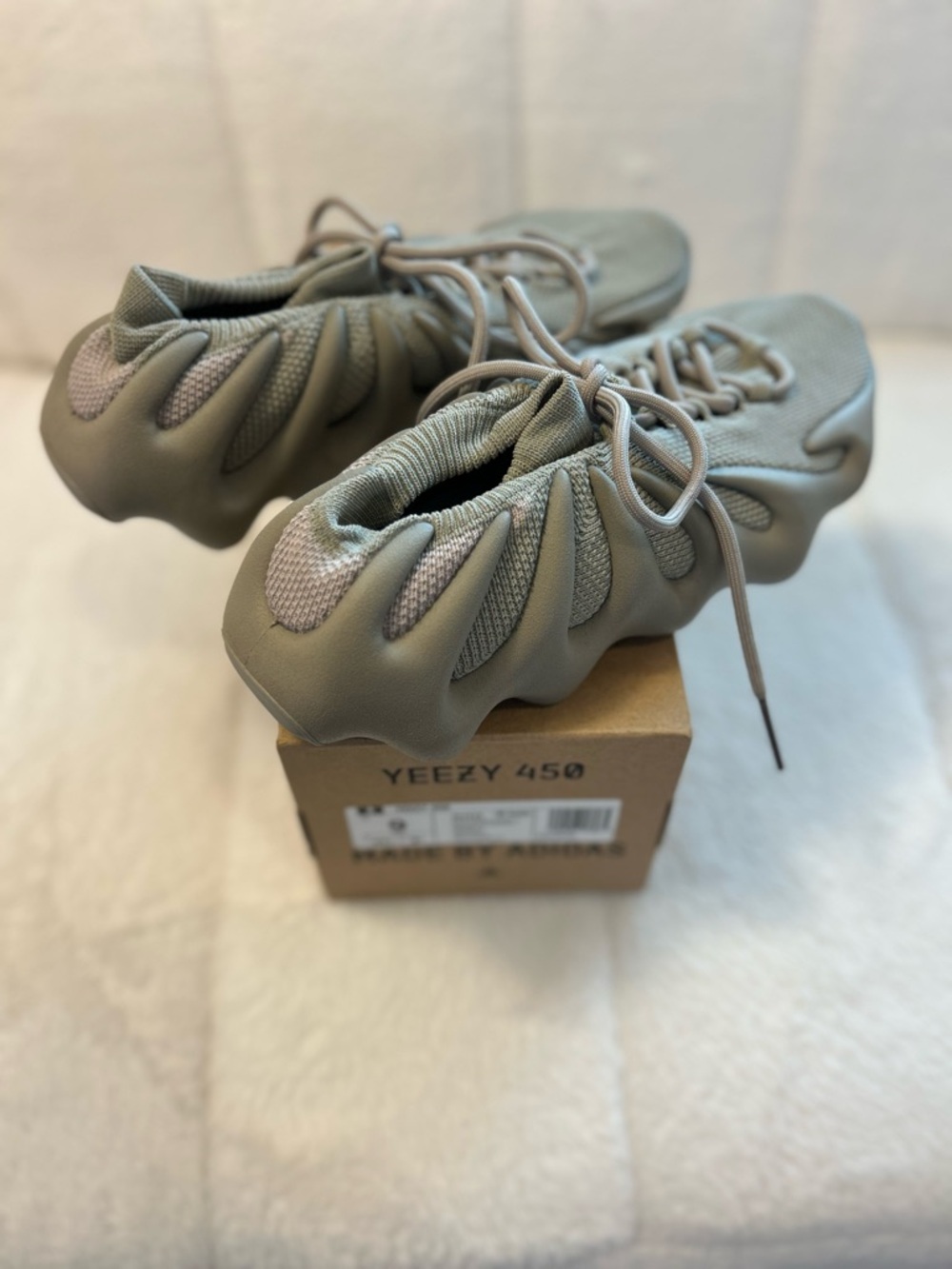 adidas Yeezy 450 in Brown and Black - Picture 4 of 10